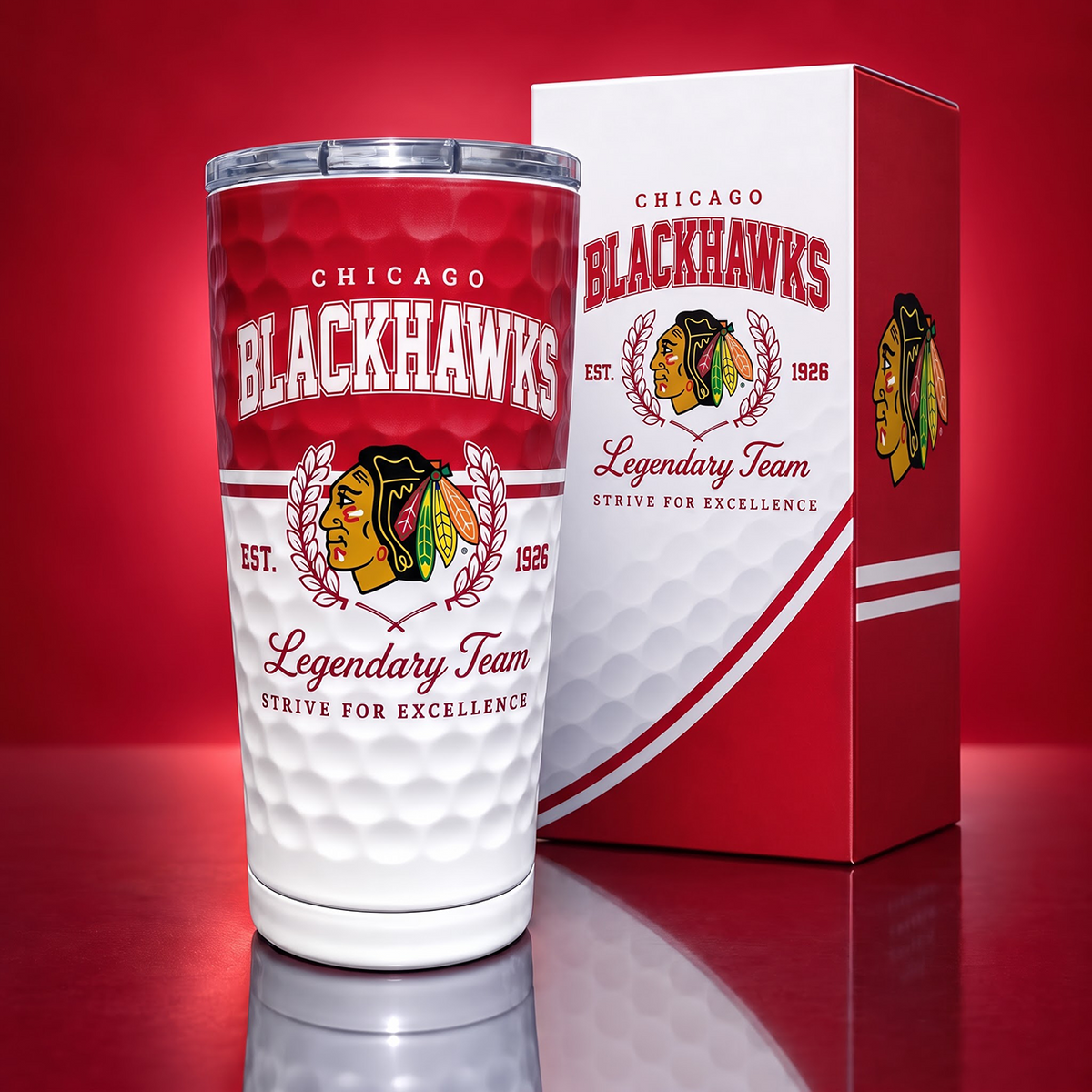 Exclusive NHL x CHI Legendary Team Golf Tumbler
