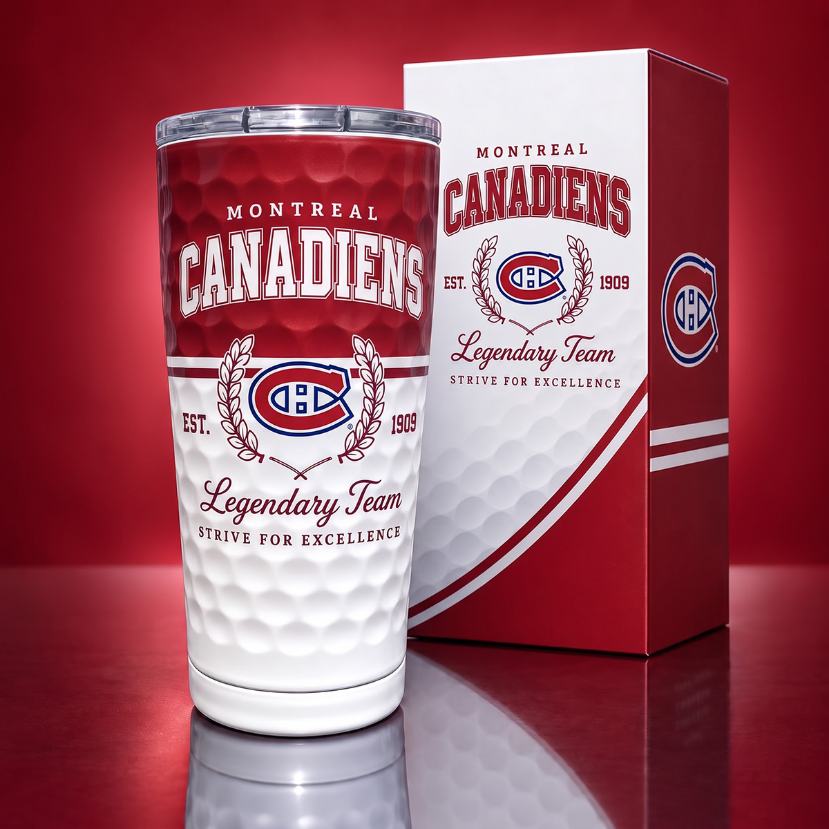 Exclusive NHL x MON Legendary Team Golf Tumbler