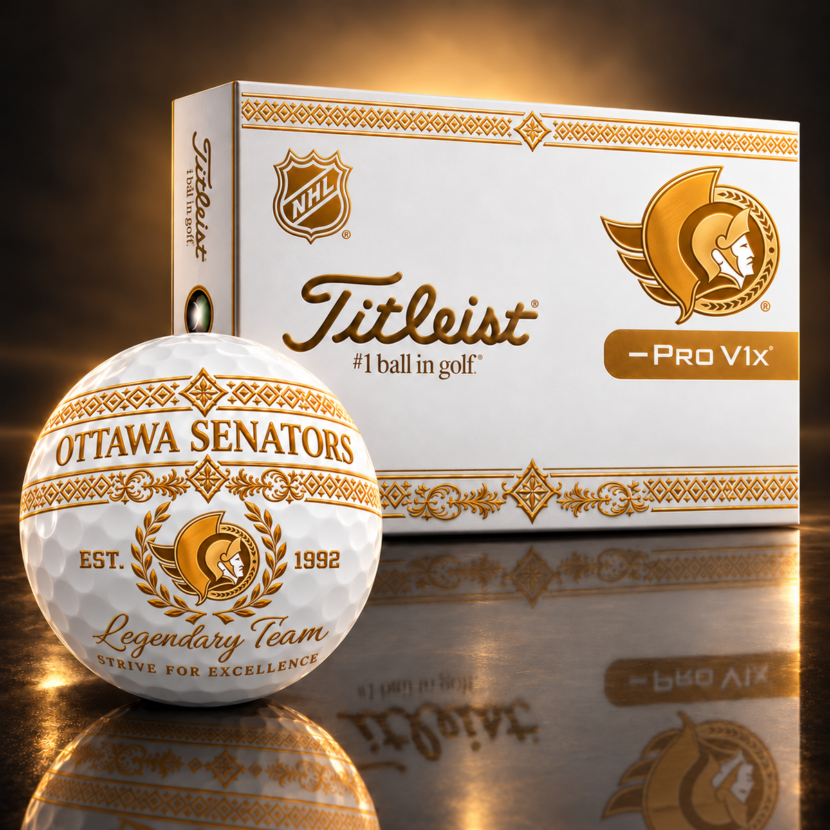 Exclusive NHL x OTT Legendary Team V8 Golf Ball