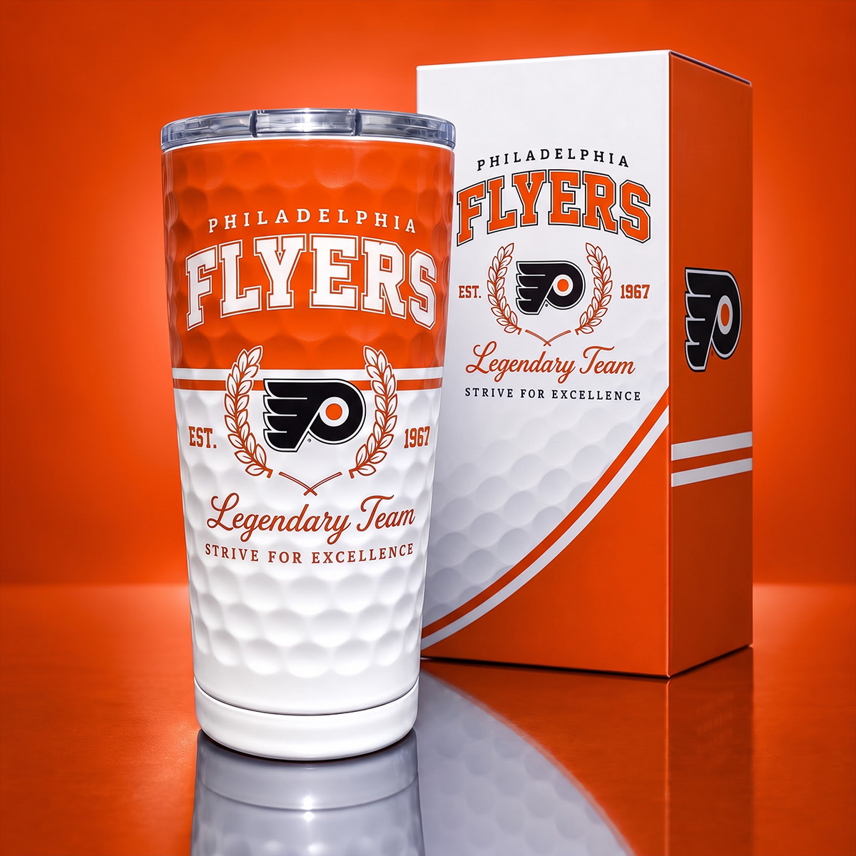 Exclusive NHL x PHI Legendary Team Golf Tumbler