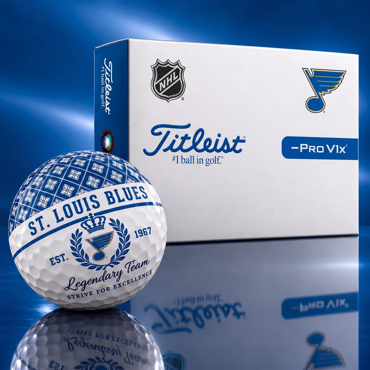 Exclusive NHL x STL Legendary Team V7 Golf Ball
