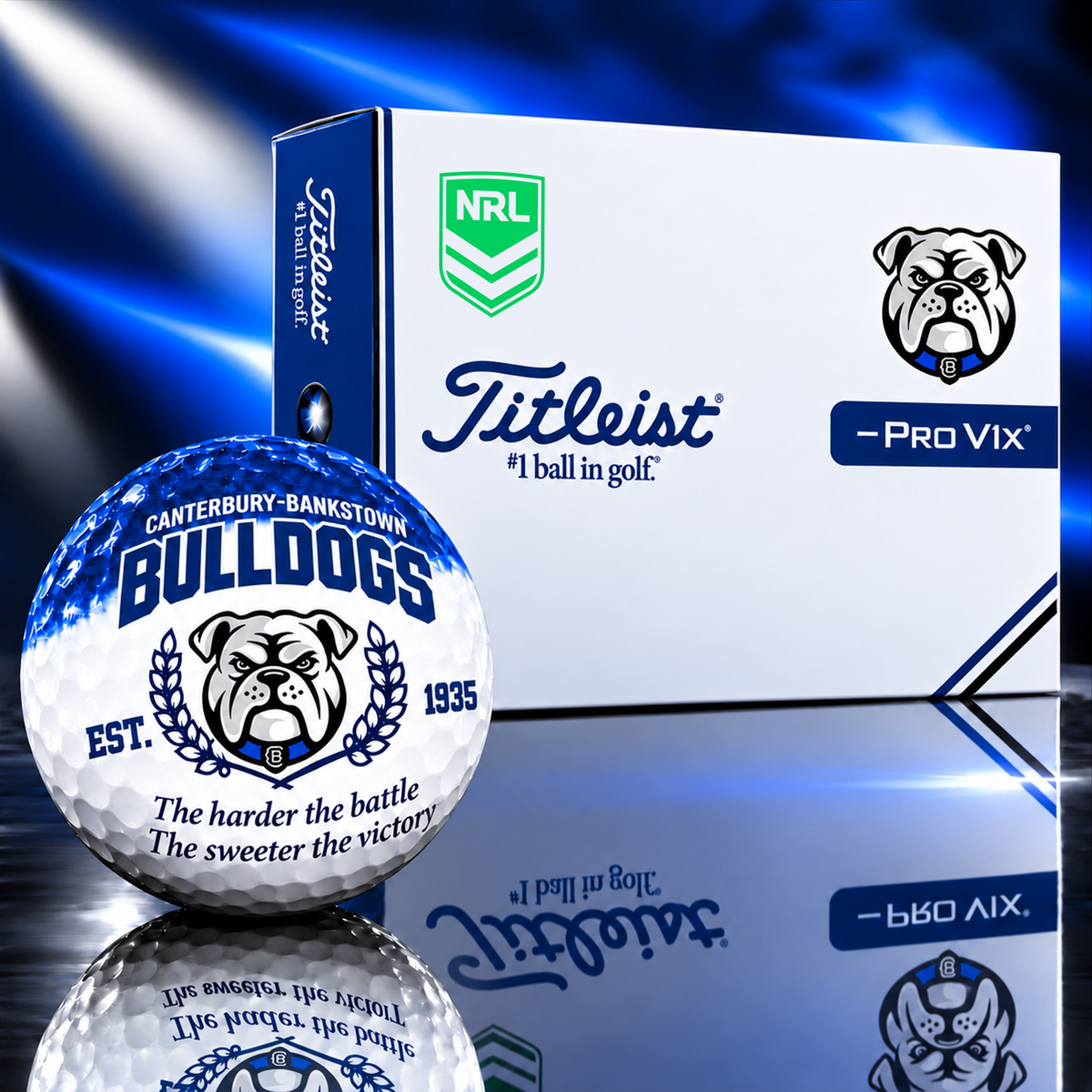 Exclusive NRL x CBB Sweeter Victory Golf Ball