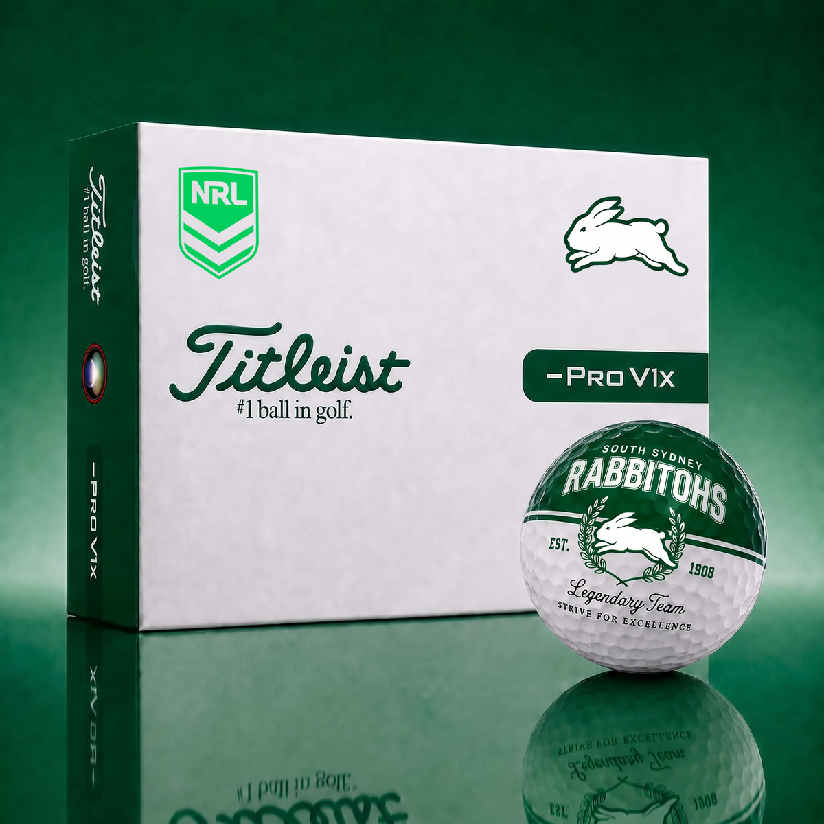 Exclusive NRL x SSR Legendary Team Golf Ball