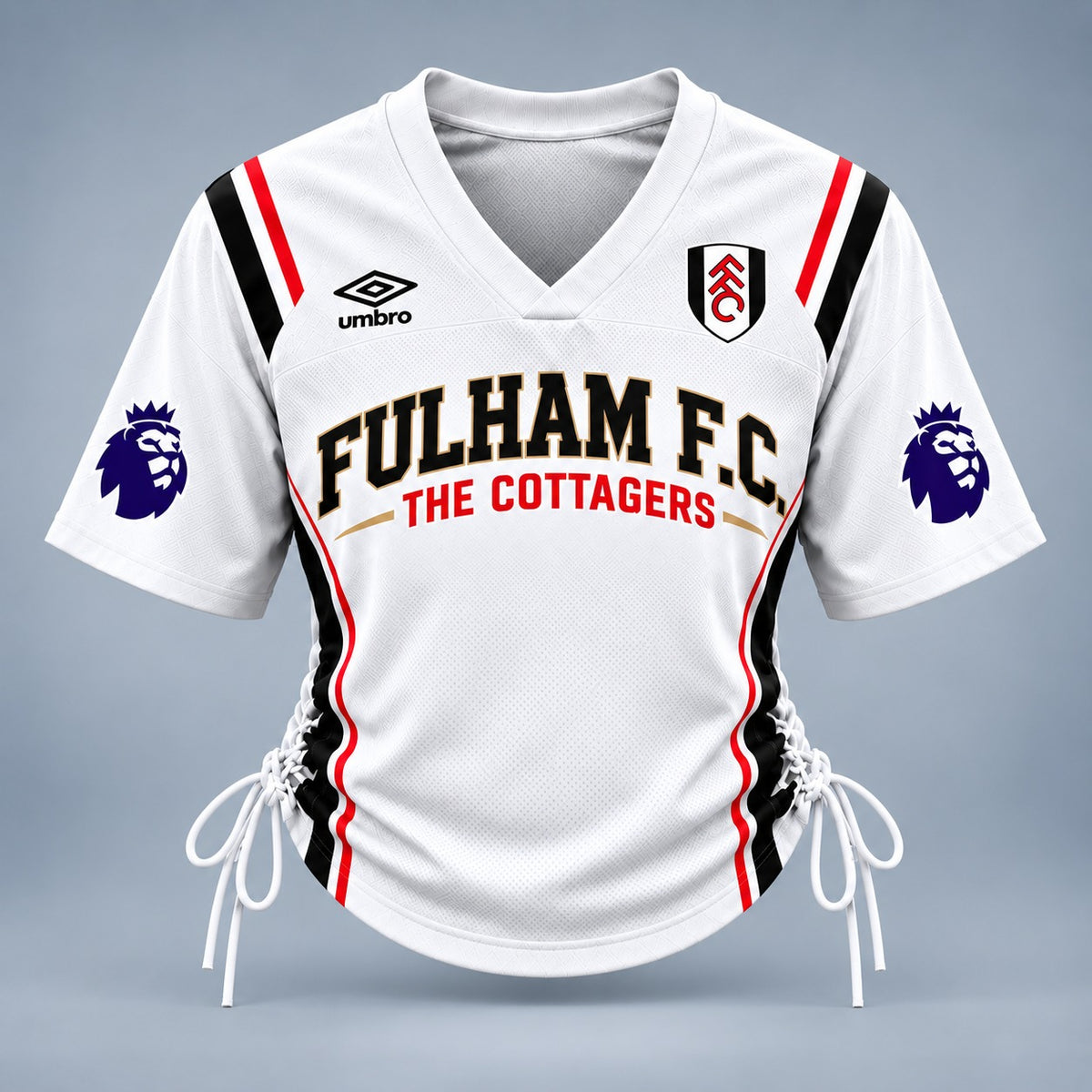 FUL Premium EPL Game Day Women Lace-Up Jersey Shirt