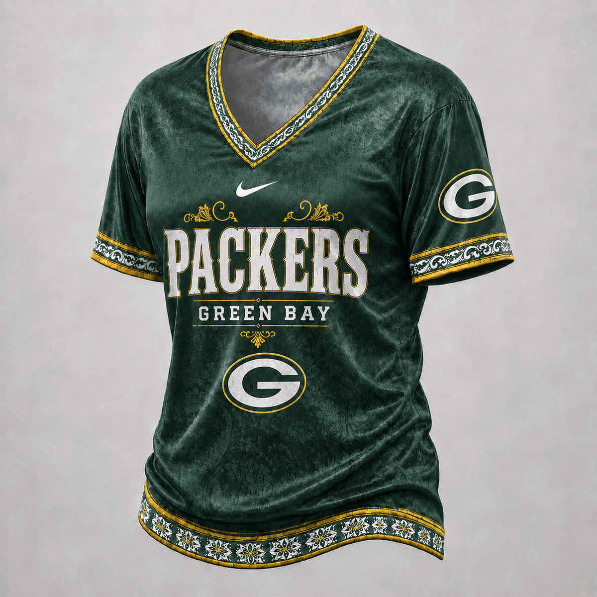 GBP Premium NFL Classic Floral Satin Shirt