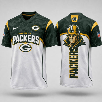 GBP Premium NFL Power Graphic 3D V-neck Shirt