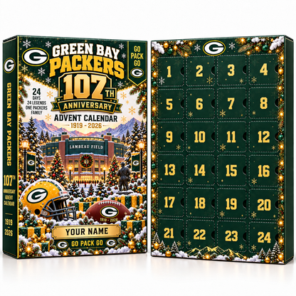 GBP x NFL 107th Anniversary 2026 Advent Calendar