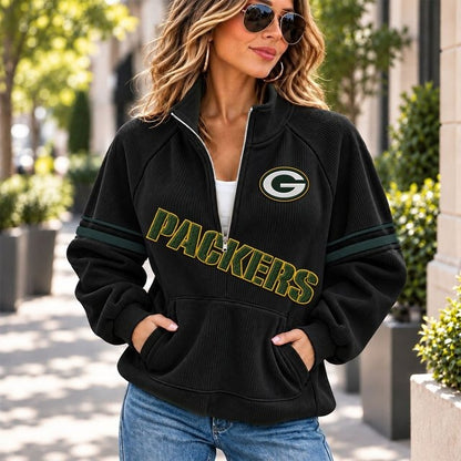 GBP x NFL Corduroy Half-Zip Sweatshirt