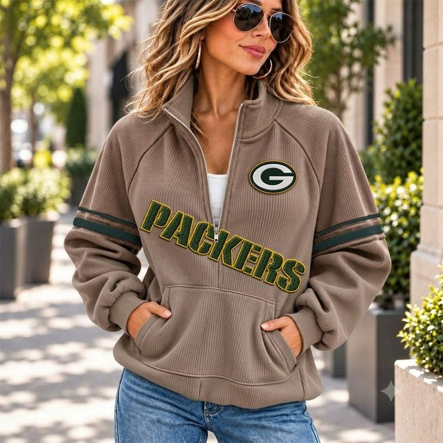GBP x NFL Corduroy Half-Zip Sweatshirt