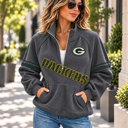 GBP x NFL Corduroy Half-Zip Sweatshirt