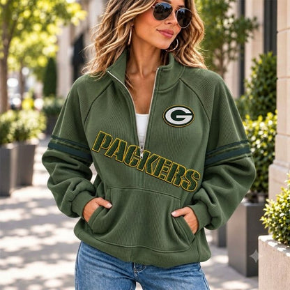 GBP x NFL Corduroy Half-Zip Sweatshirt