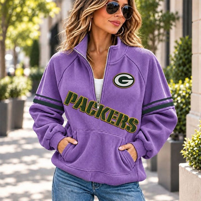 GBP x NFL Corduroy Half-Zip Sweatshirt