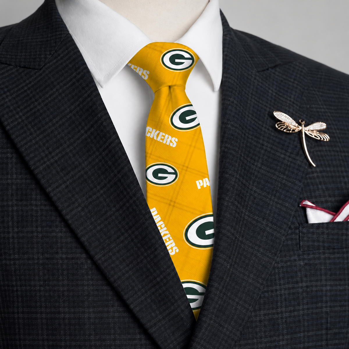 GBP x NFL Personalized Men NeckTie