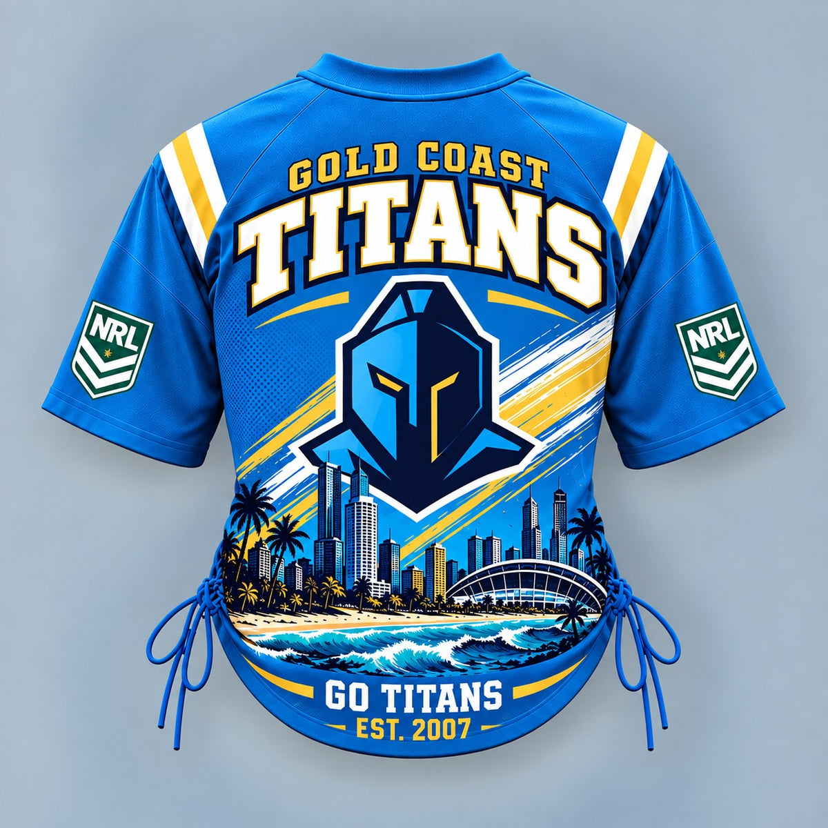 GCT Premium EPL Game Day Women Lace-Up Jersey Shirt