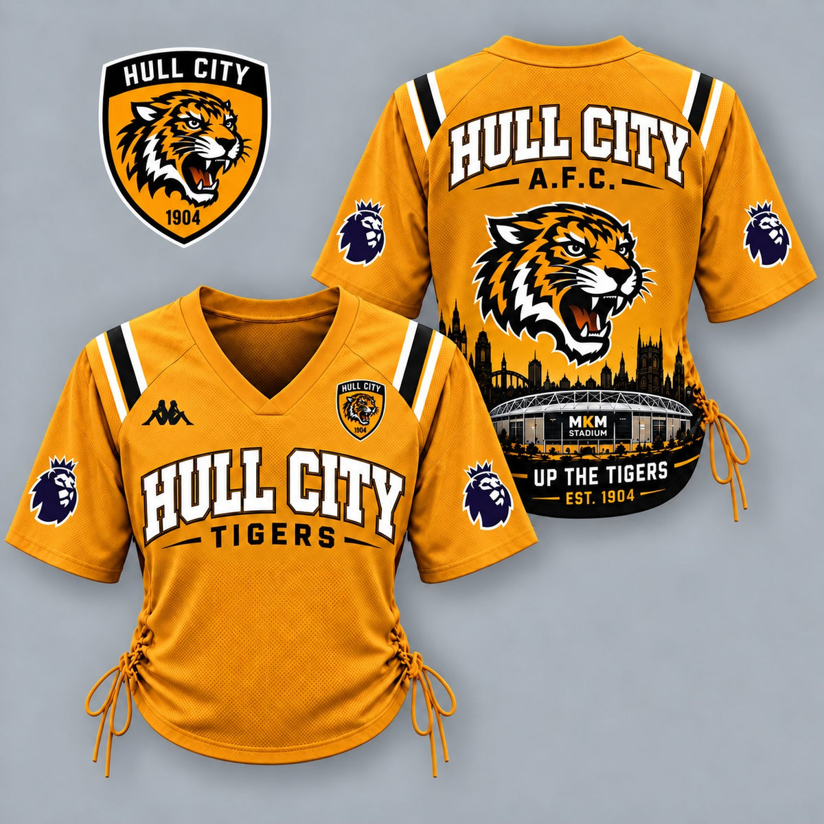 HC Premium EPL Game Day Women Lace-Up Jersey Shirt