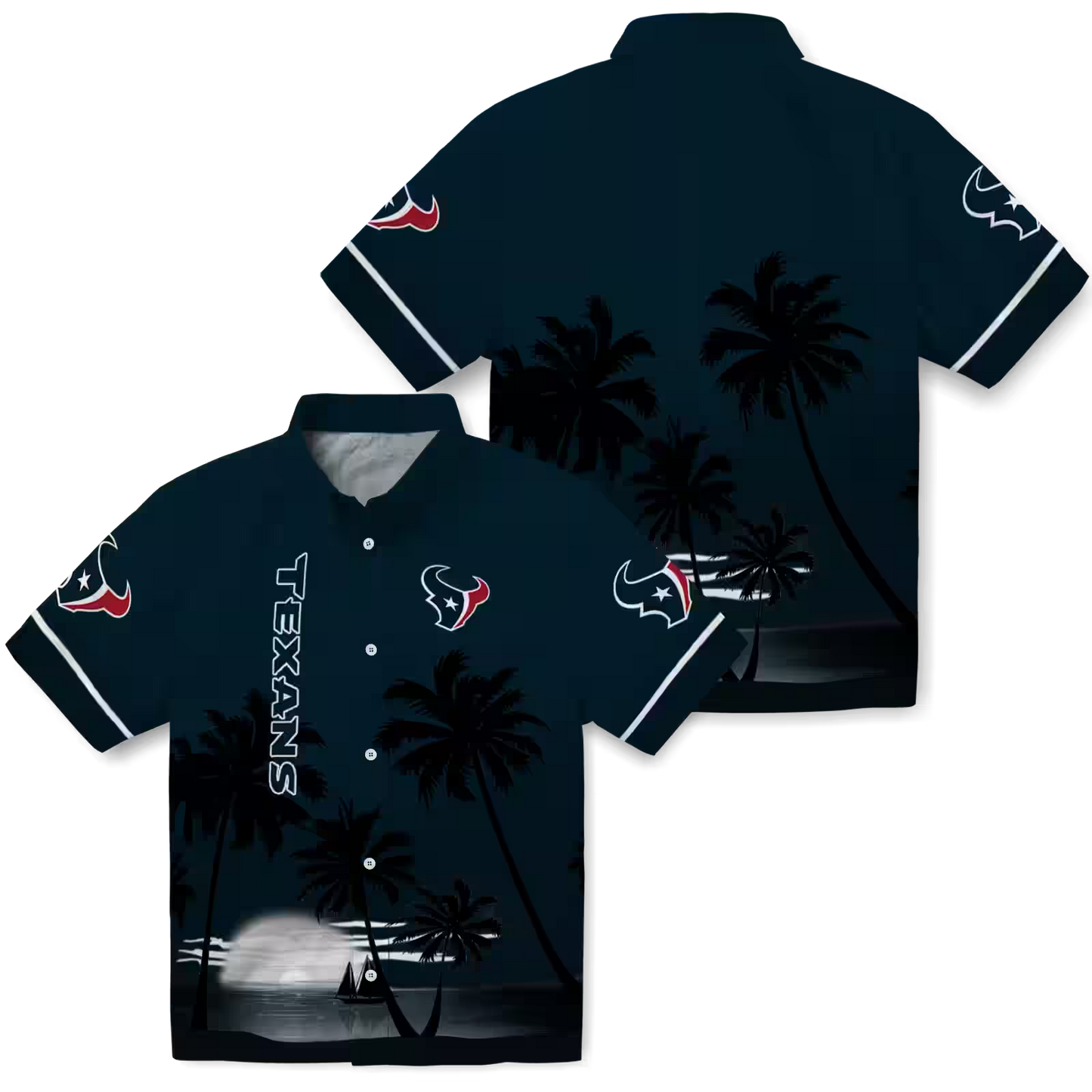 HOU x NFL Hawaiian Shirt ’??? Beach Sunset DATND TANTD 270526