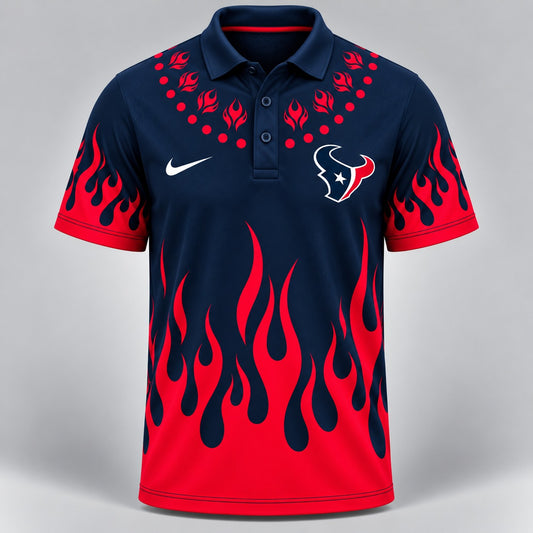 HT Premium NFL Flame Performance Polo Shirt