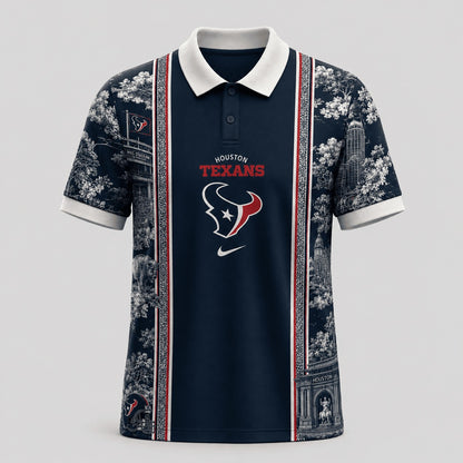 HT Premium NFL Heritage Cityscape Polo Shirt for Loyal Fans