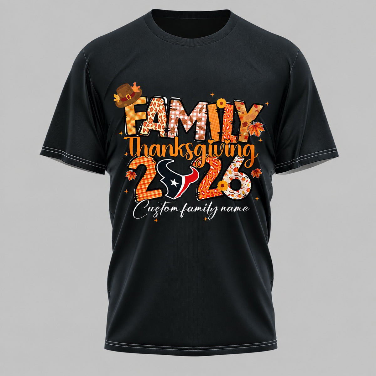 HT x NFL Thanksgiving 3D Shirt