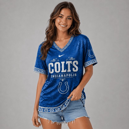 IC Premium NFL Classic Floral Satin Shirt