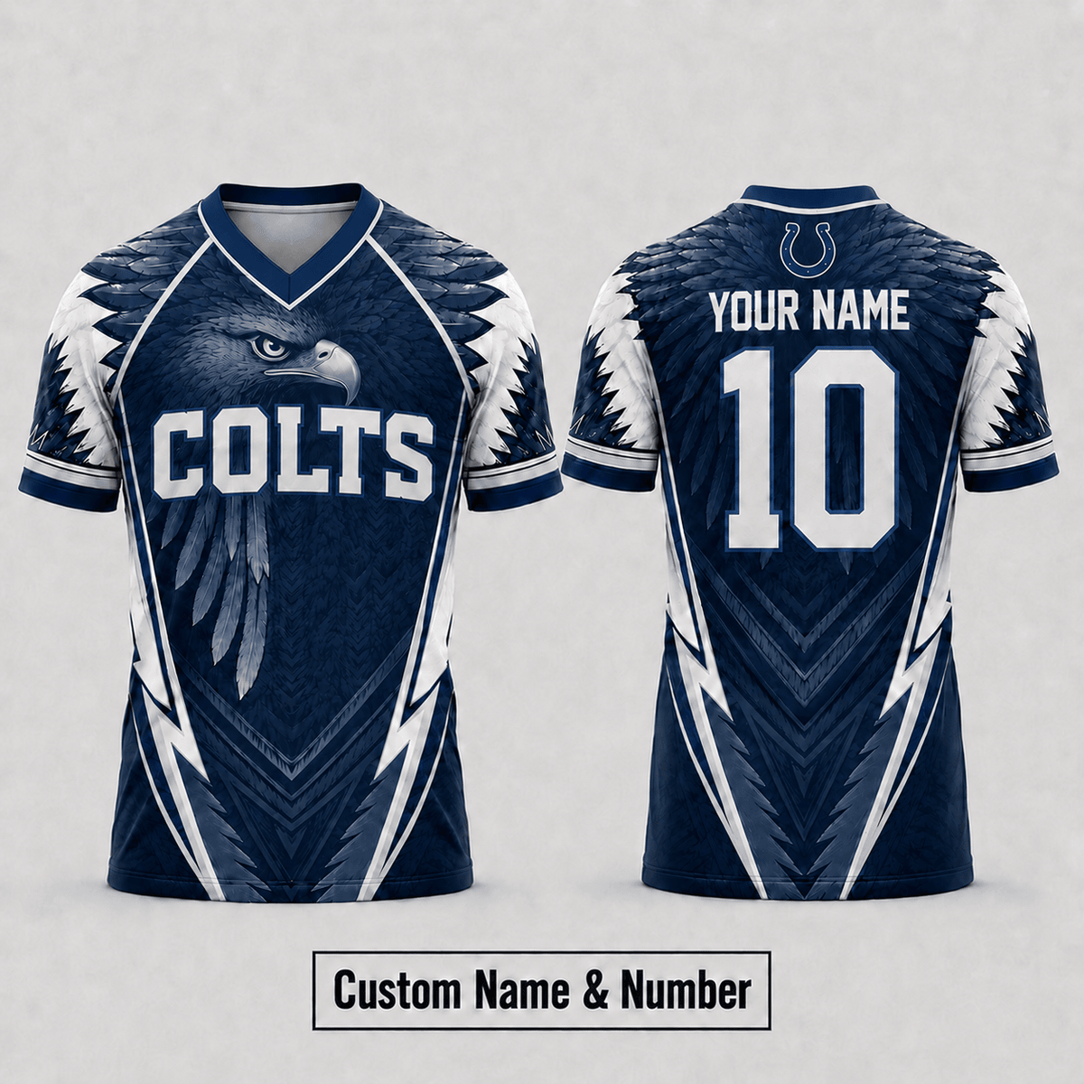IC Premium NFL Custom Name And Number Jersey For Fierce Football Fans