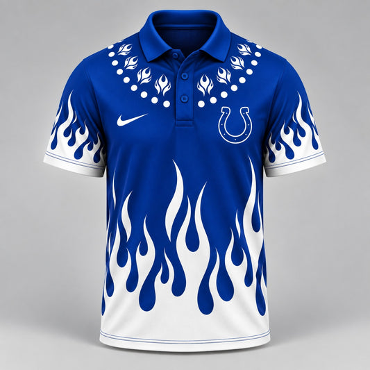 IC Premium NFL Flame Performance Polo Shirt