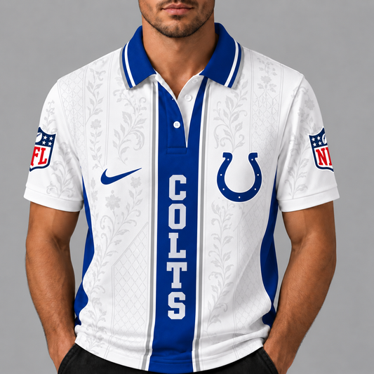 IC Premium NFL Floral Elegance Men‘s Polo Shirt
