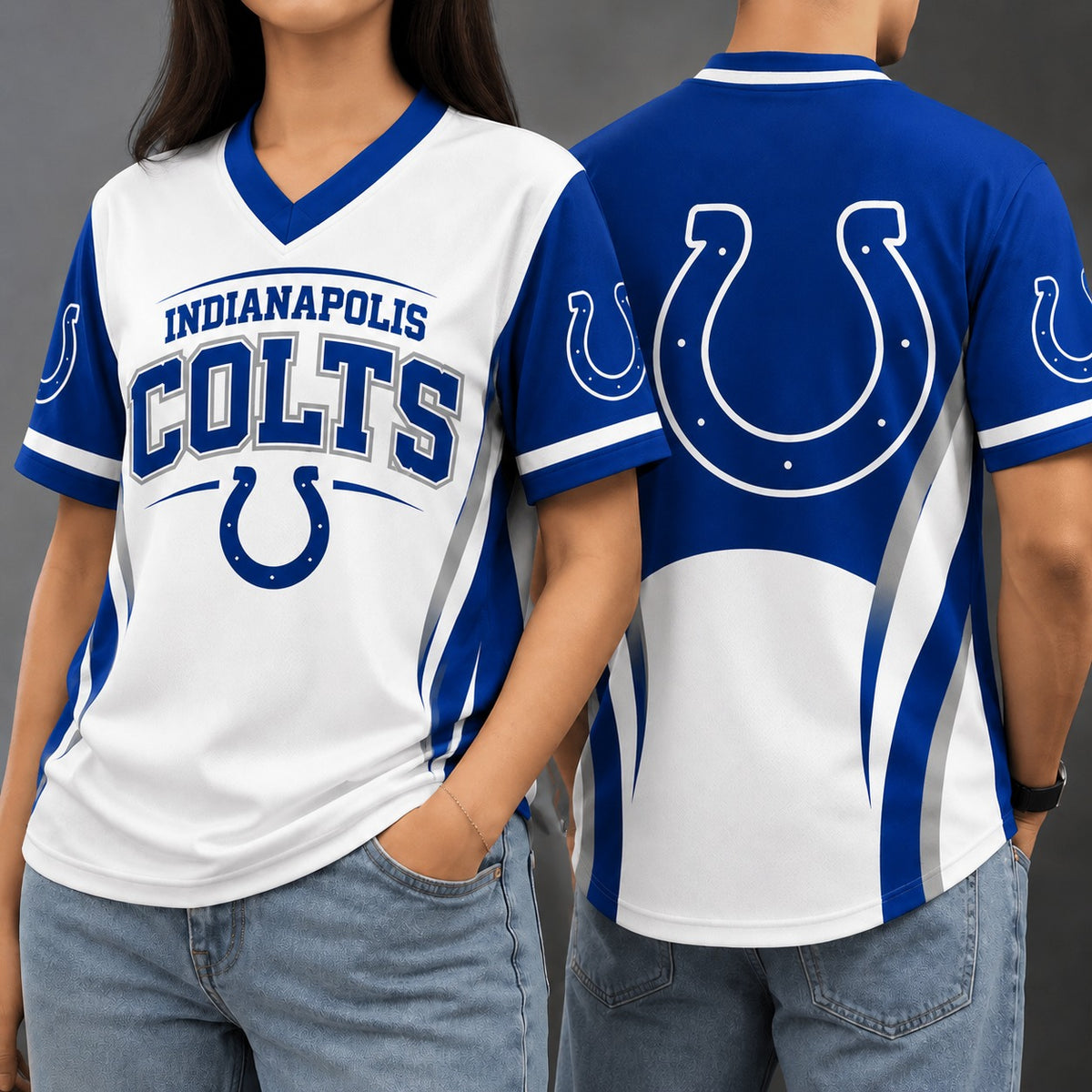 IC Premium NFL Team Spirit V-Neck Jersey