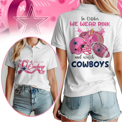 In October We Wear Pink And Watch DC Shirt  300626
