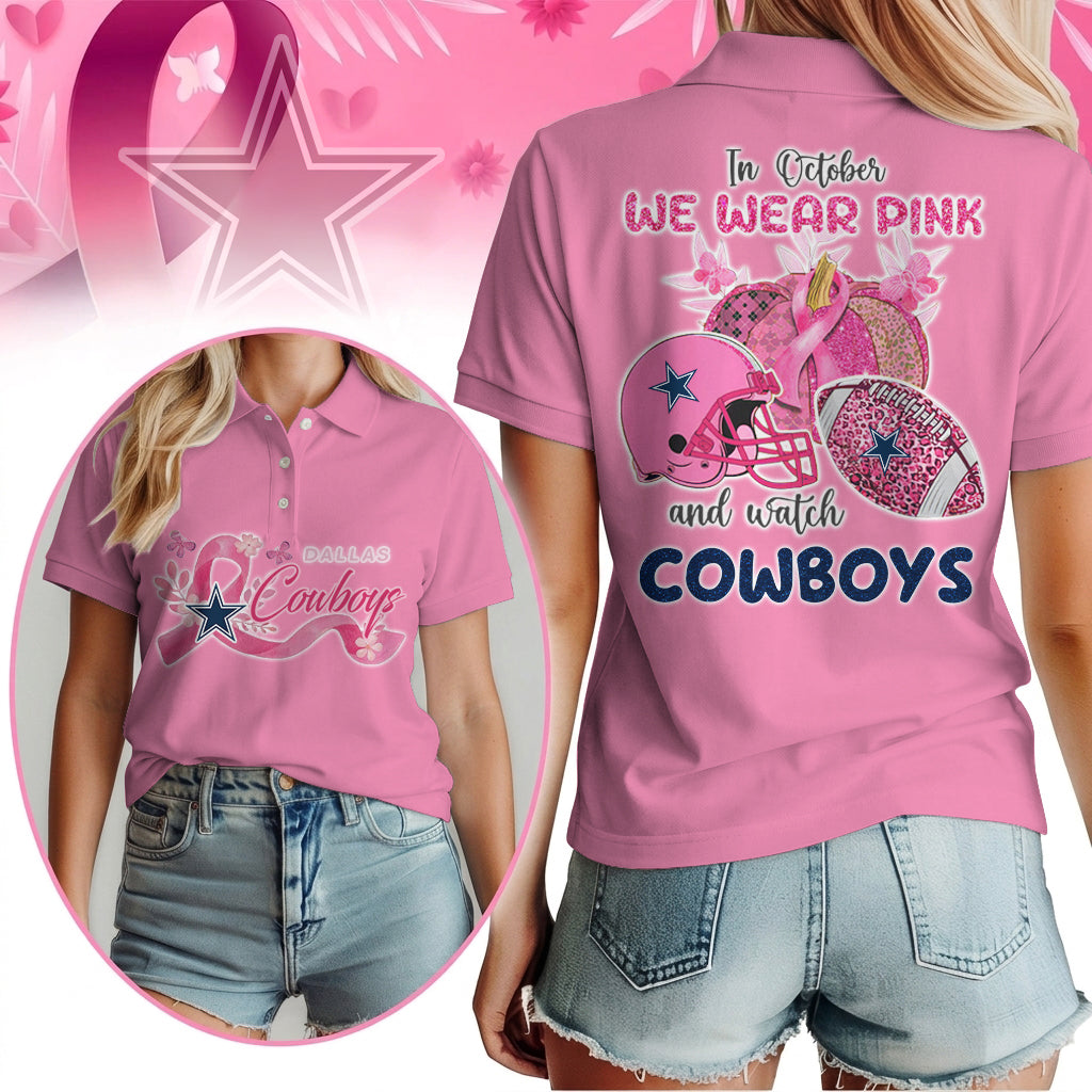 In October We Wear Pink And Watch DC Shirt  300626