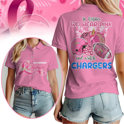 In October We Wear Pink And Watch LAC Shirt  300626