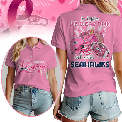 In October We Wear Pink And Watch SS Shirt  300626