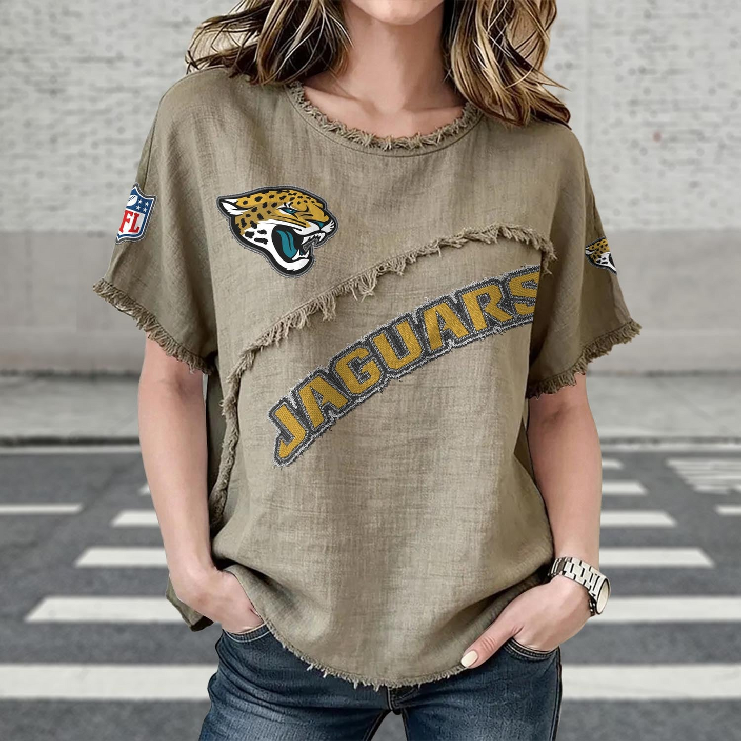 JAC x NFL Women’???s Vintage O-Neck 2905 DatND DVT