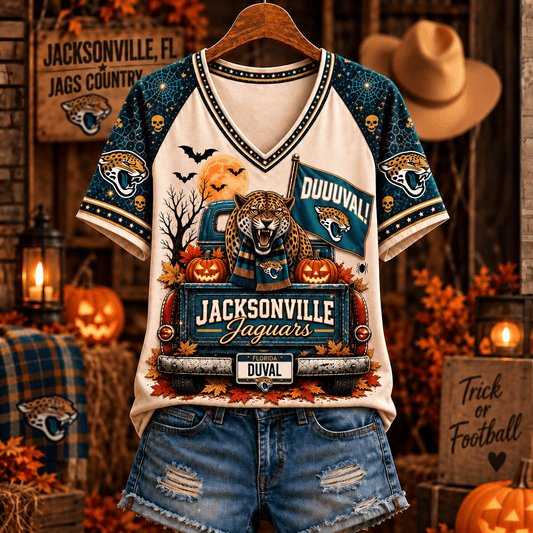 JJ Premium Halloween V-Neck T Shirt Gift For Fan