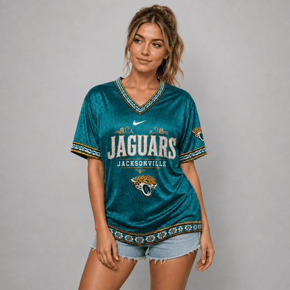 JJ Premium NFL Classic Floral Satin Shirt