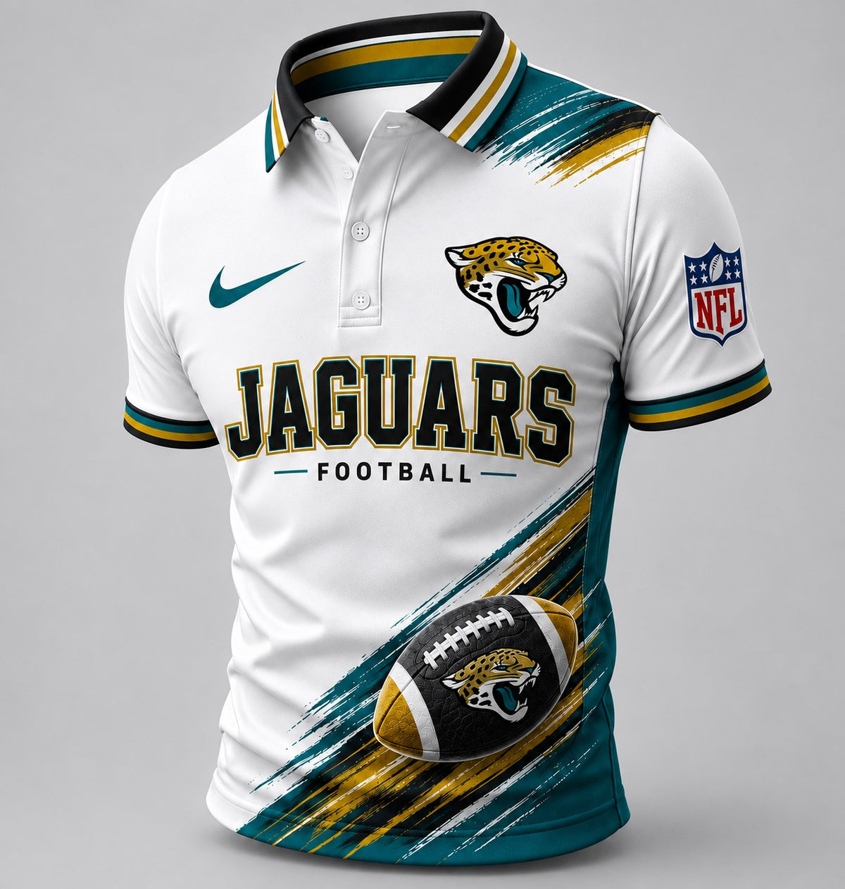 JJ Premium NFL Dynamic Gridiron Style Polo