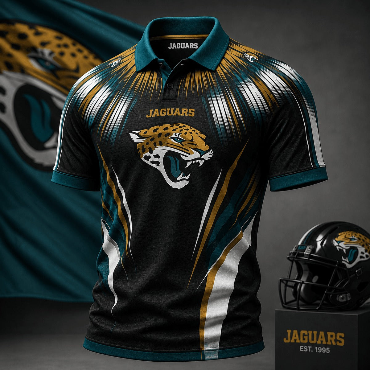 JJ Premium NFL Victory Rush Polo Shirt