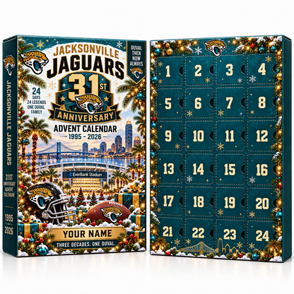 JJ x NFL 31st Anniversary 2026 Advent Calendar