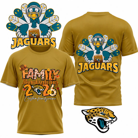 JJ x NFL Thanksgiving 3D Shirt