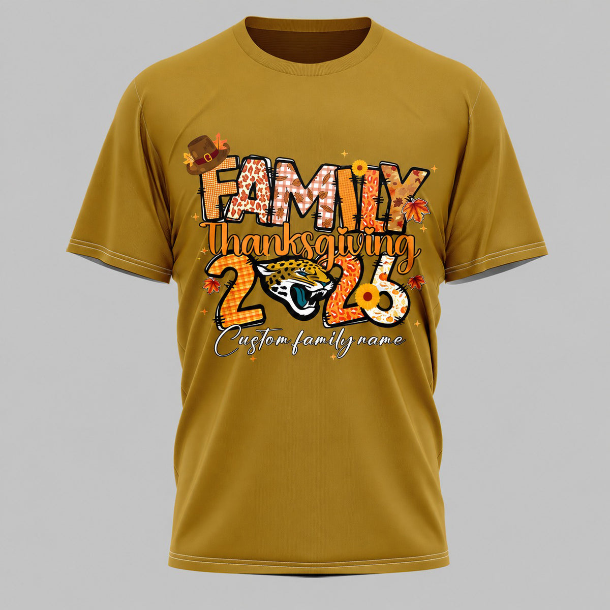 JJ x NFL Thanksgiving 3D Shirt
