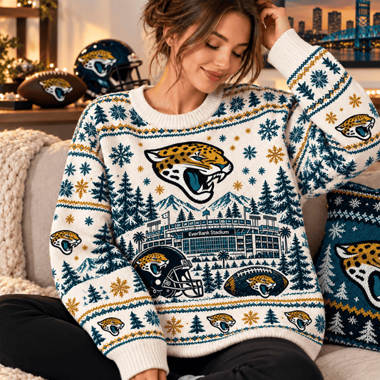 JJ x NFL Ugly Sweater For Fan