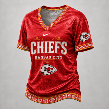 KCC Premium NFL Classic Floral Satin Shirt