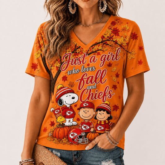 KCC Premium NFL Fall Season V-Neck