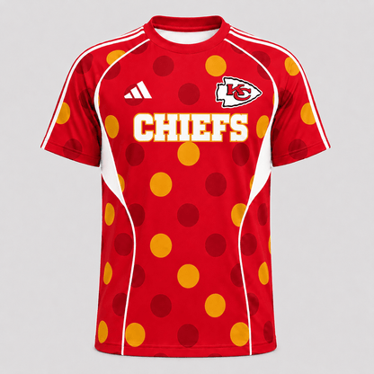 KCC Premium NFL Game Day Polka Dot Sports Jersey Shirt