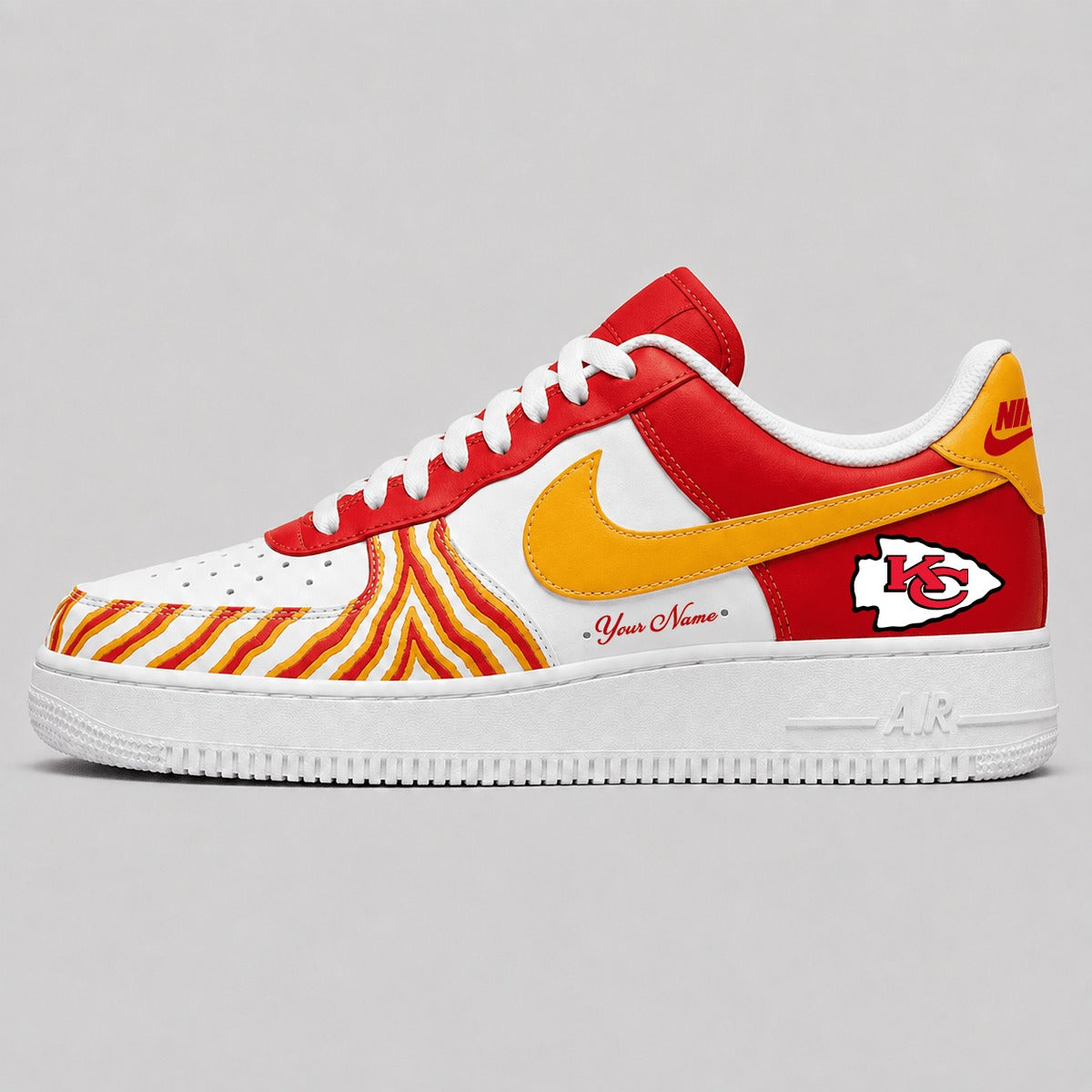 KCC Premium NFL Personalized Low Top AF1 Shoes