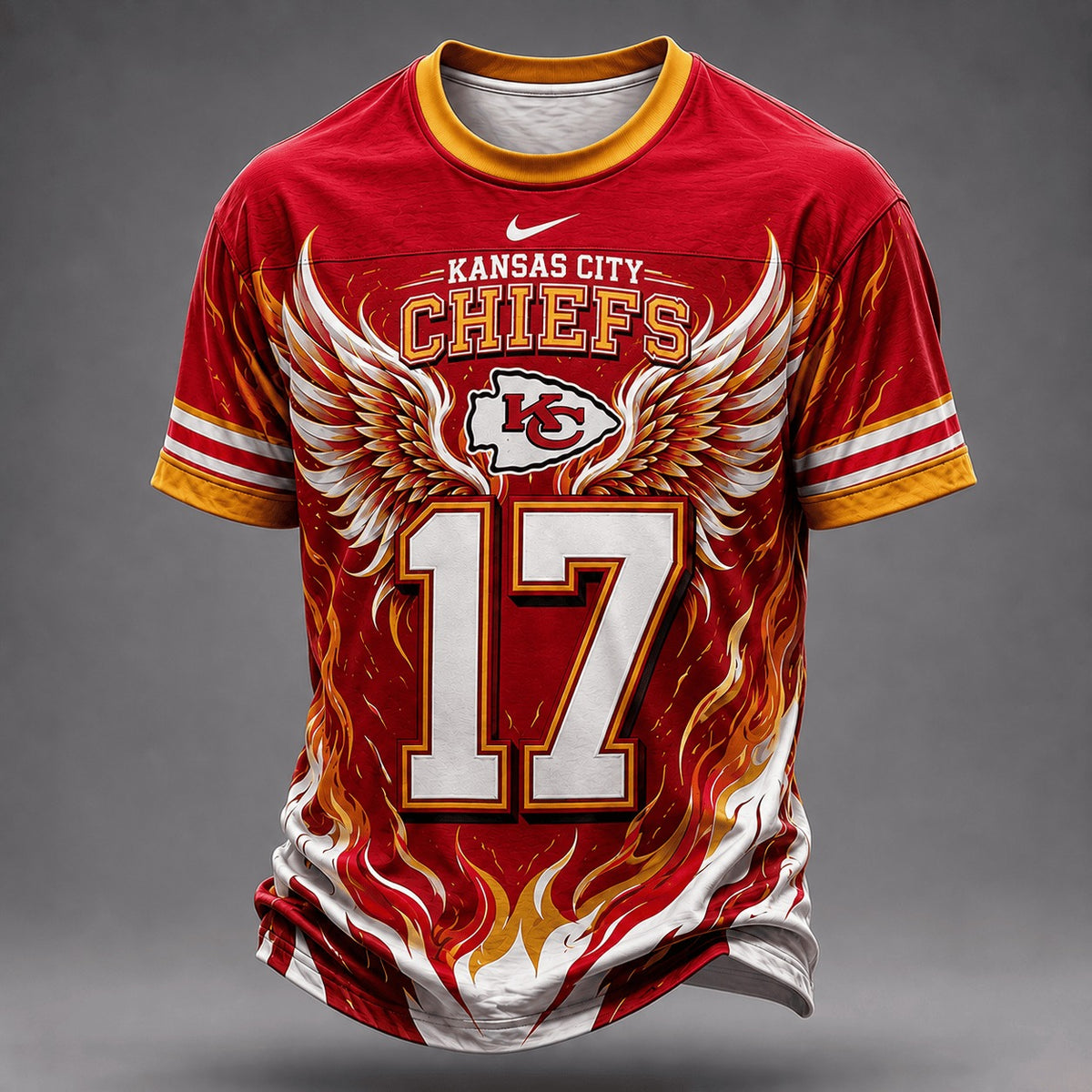 KCC Premium NFL Wings of Fury T-Shirt