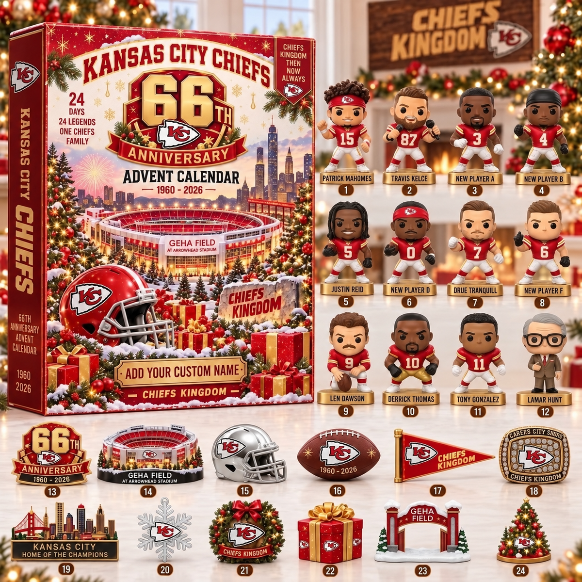 KCC x NFL 66th Anniversary 2026 Advent Calendar