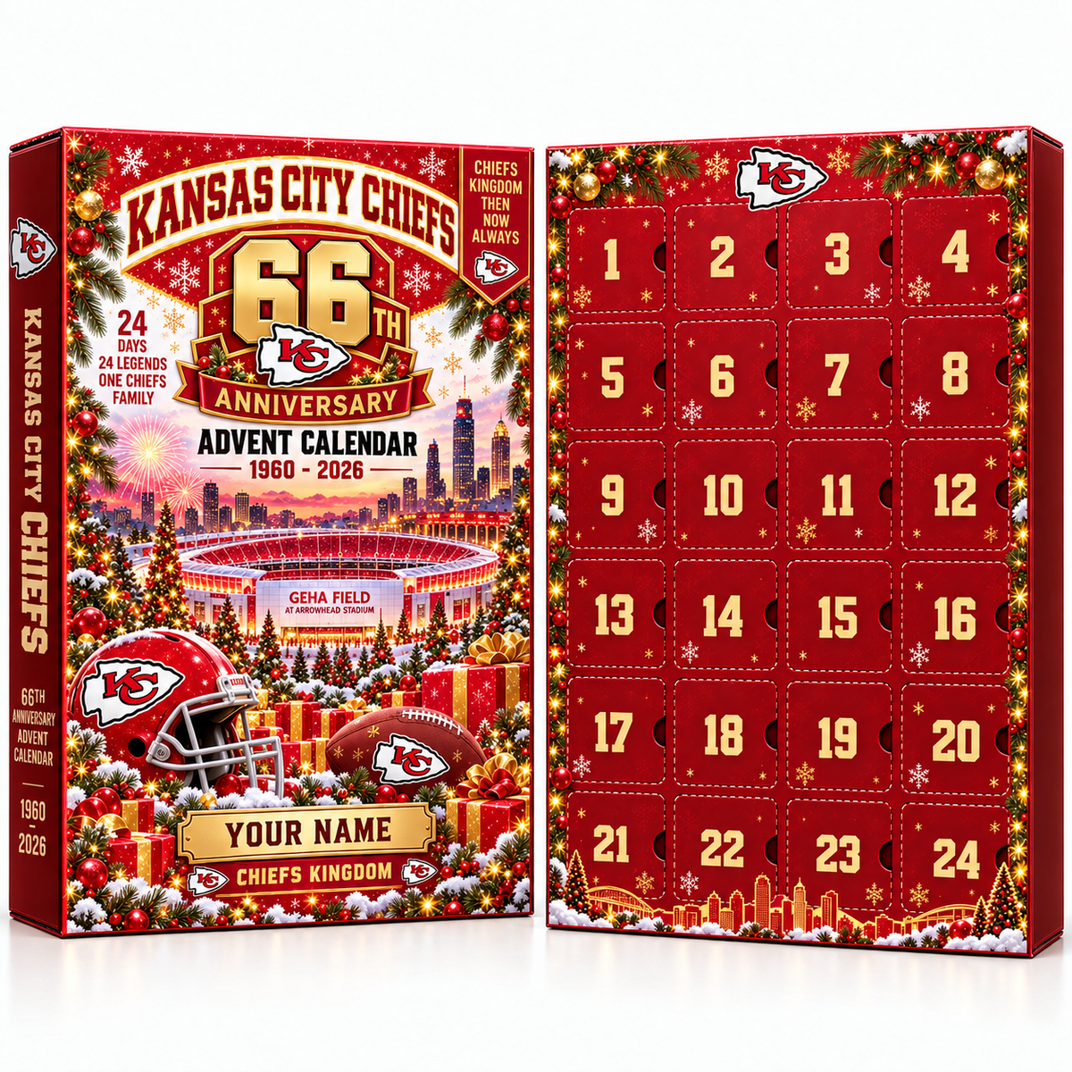 KCC x NFL 66th Anniversary 2026 Advent Calendar