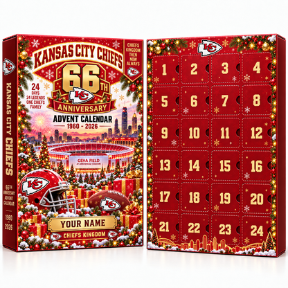 KCC x NFL 66th Anniversary 2026 Advent Calendar