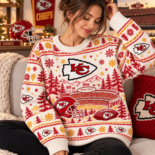 KCC x NFL Ugly Sweater For Fan